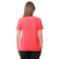thumbnail image 3 of Athletic Works Women's Active Texture Knit V-Neck Tee, Sizes XS-XXXL, 3 of 4