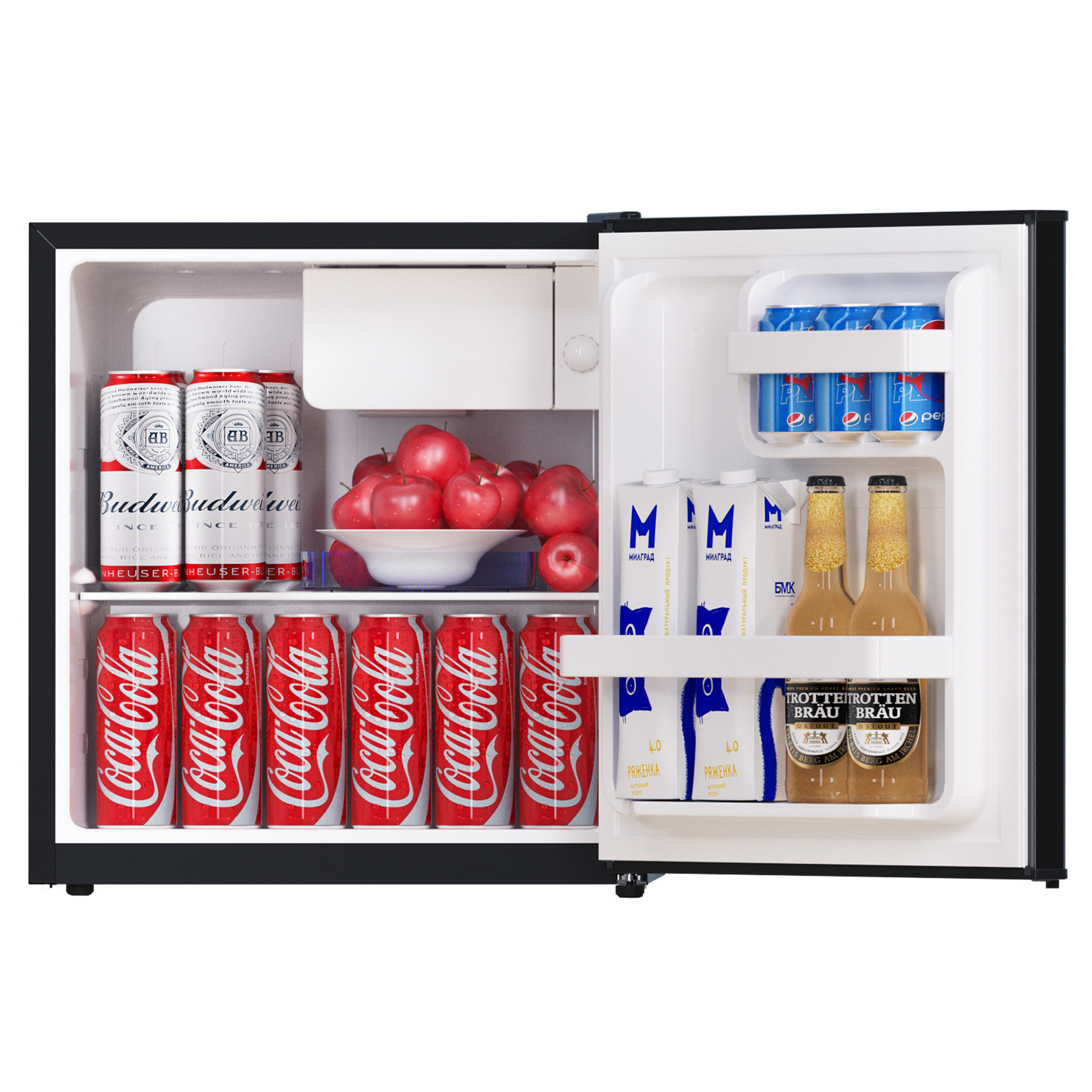 NOOODY 1.7 Cubic Feet Compact Refrigerator