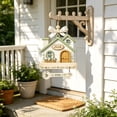 thumbnail image 4 of MMJ Wall Decor Home Sweet Home Wooden Hanging Ornament 2026 Housewarming Keepsake Pendant for First New Home 6.30x3.94x0.39in, 4 of 6