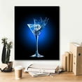 thumbnail image 5 of Epic Graffiti 'Gin and Tonic Splash' by Epic Portfolio, Canvas Wall Art, 20"x24", 5 of 8
