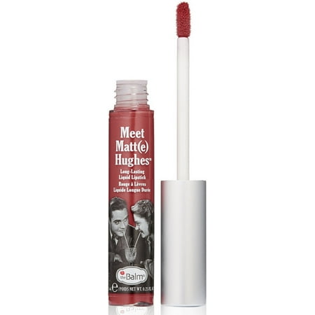 the Balm Meet Matte Hughes Long Lasting Liquid Lipstick - Charming 0.25 oz Lip (The Best Long Lasting Lipstick)