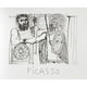 Pablo Picasso 47602 Étude pour Lesistratas- Lithographie sur Papier 29 Po x 22 Po - Noir-Blanc – image 1 sur 1