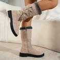 thumbnail image 2 of Npasoilc Snow Boots for Women with Side Zipper,Mid-Calf Winter Boots with Fluff,Fleece,and Fur-Lined Casual Boots, 2 of 8