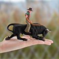thumbnail image 3 of 2pcs/set Model Toy Interesting Educational Collectible Bullfight Animal Figurine For Teaching Banmo, 3 of 4