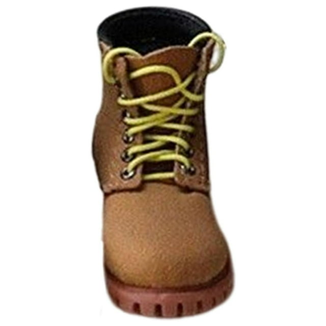 Botas de senderismo para hombre a escala 1/6, accesorios para vestir y hacer senderismo. Amarillo