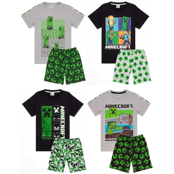 Boys 2024 minecraft pyjamas