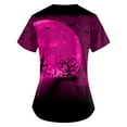 thumbnail image 3 of Tops sueltos de manga corta para mujer Tops casuales de talla grande Camisetas casuales de verano de manga corta con cuello en V Tops de mujer Camisetas Ropa de trabajo, 3 of 3