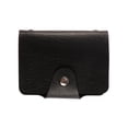 thumbnail image 1 of Shisuyan Pu Card Wallet Rectangular Compact Design 1Pack For Everyday Use Black, 1 of 8