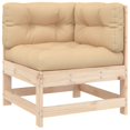 thumbnail image 3 of vidaXL 7 Piece Garden Lounge Set with Cushions Solid Wood, 3 of 5