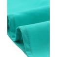 thumbnail image 5 of DARING DIVA Women's Midi Tiered Pleated Elastic Waist A-Line Skirt L Teal, 5 of 6