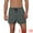 Grey, variant on Unique Bargains Men's Vacation Solid Color Drawstring Elastic Waist Swim Short Grey 28