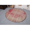 thumbnail image 2 of 4.7x4.7 ft Accent Rug, Vintage Rugs, Turkish Rug, Bedroom Rug, Kitchen Rug, 2 of 9
