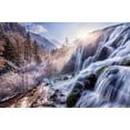thumbnail image 2 of Liu, Ke 18x13 White Modern Wood Framed Museum Art Print Titled - Heartless Valley, 2 of 4