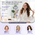 thumbnail image 4 of Secadora de Cabello 5 En 1 Profesional, 150,000 RPM Cepillo Secador de Cabello, Temperatura Ajustable Y Velocidades, Estilizador de Cabello con 5 Accesorios para Secado, Rizado, Alisado Y Voluminizar, 4 of 9