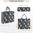 thumbnail image 6 of FORMRS Womens Corduroy Tote Bag Crossbody Shoulder Handbag with Pocket, Playful Winter, 6 of 7