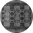 thumbnail image 1 of Ahgly Company Indoor Round Persian Gray Traditional Area Rugs, 7' Round, 1 of 1