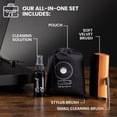 thumbnail image 2 of Big Fudge Vinyl Record Cleaning Kit - 4-in-1 Solution with Velvet Brush, Cleaning Liquid, Stylus Brush & Pouch, 2 of 7