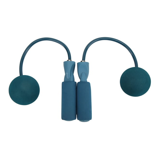 Cordless Skipping Rope, Adjustable Good For Health Ropeless Rope For Office Blue