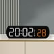 thumbnail image 1 of Reloj despertador LED multifuncional, naranja, 1 of 4