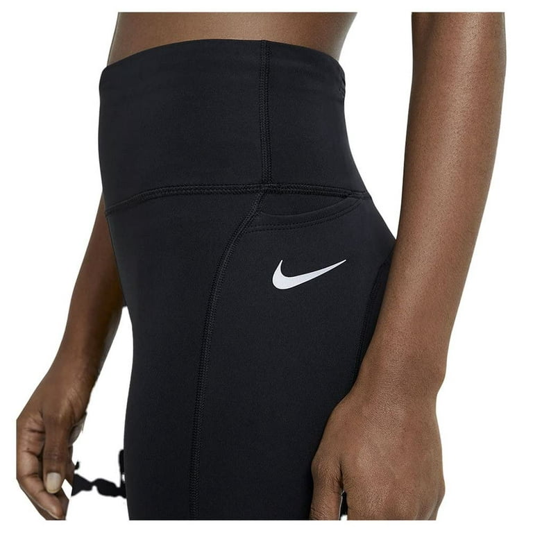 Nike Women's Fast High Waisted Crop Leggings Black Size X-Small