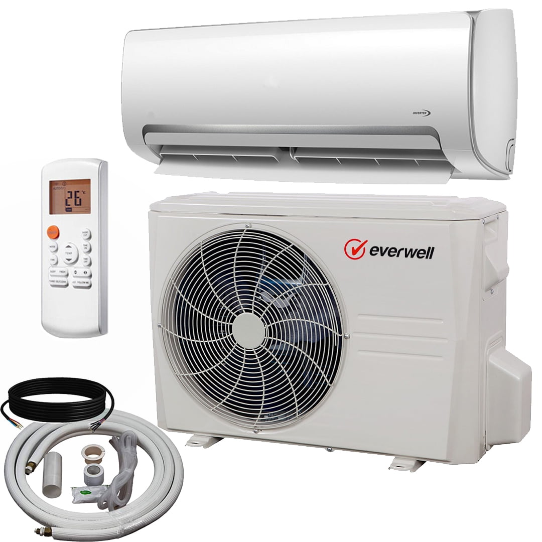 9000 BTU Air Conditioner Mini Split 19 SEER Inverter AC Ductless Only Cold 220V