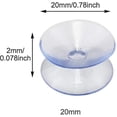 thumbnail image 2 of 10pcs Double Sided Suction Cups Slip-proof Double Sided Sucker Pads Transparent Table Spacers For Glass Table TopGift, 2 of 5