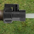 thumbnail image 5 of 12 Pack 3/4'' Plastic Garden Hose Shut Off Valve- Standard Water Shutoff Valve Shut-Off Ball Valve Thread Connector Coupling for Telescopic Water Pipe Water Gun Valve Control, 5 of 6