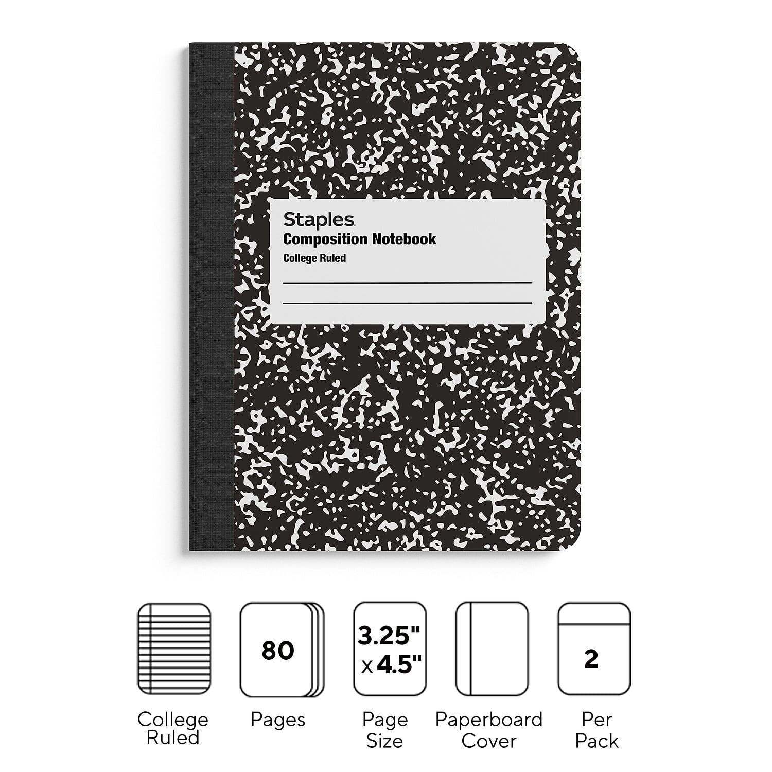 女の子向けプレゼント集結 Staples Mini 4.5 Notebook ウイスキー