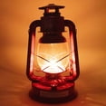 thumbnail image 5 of Rayo Redi-Light Kerosene Lantern Hurricane Outdoor Lamp 14 inch Ruby Red, 5 of 5