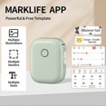 thumbnail image 4 of Portable Label Maker P12 Wireless Bluetooth for Storage Office Home,B, 4 of 5