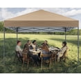 thumbnail image 5 of ABCCANOPY 12 Ft x 12 Ft Easy Pop up Outdoor Canopy Tent,Khaki, 5 of 7