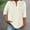 Beige, variant on ITSAME Women's Plus Size Blouse, Loose Fit Short Sleeve Button V Neck Summer 2025 Casual Dressy Tops Blue S