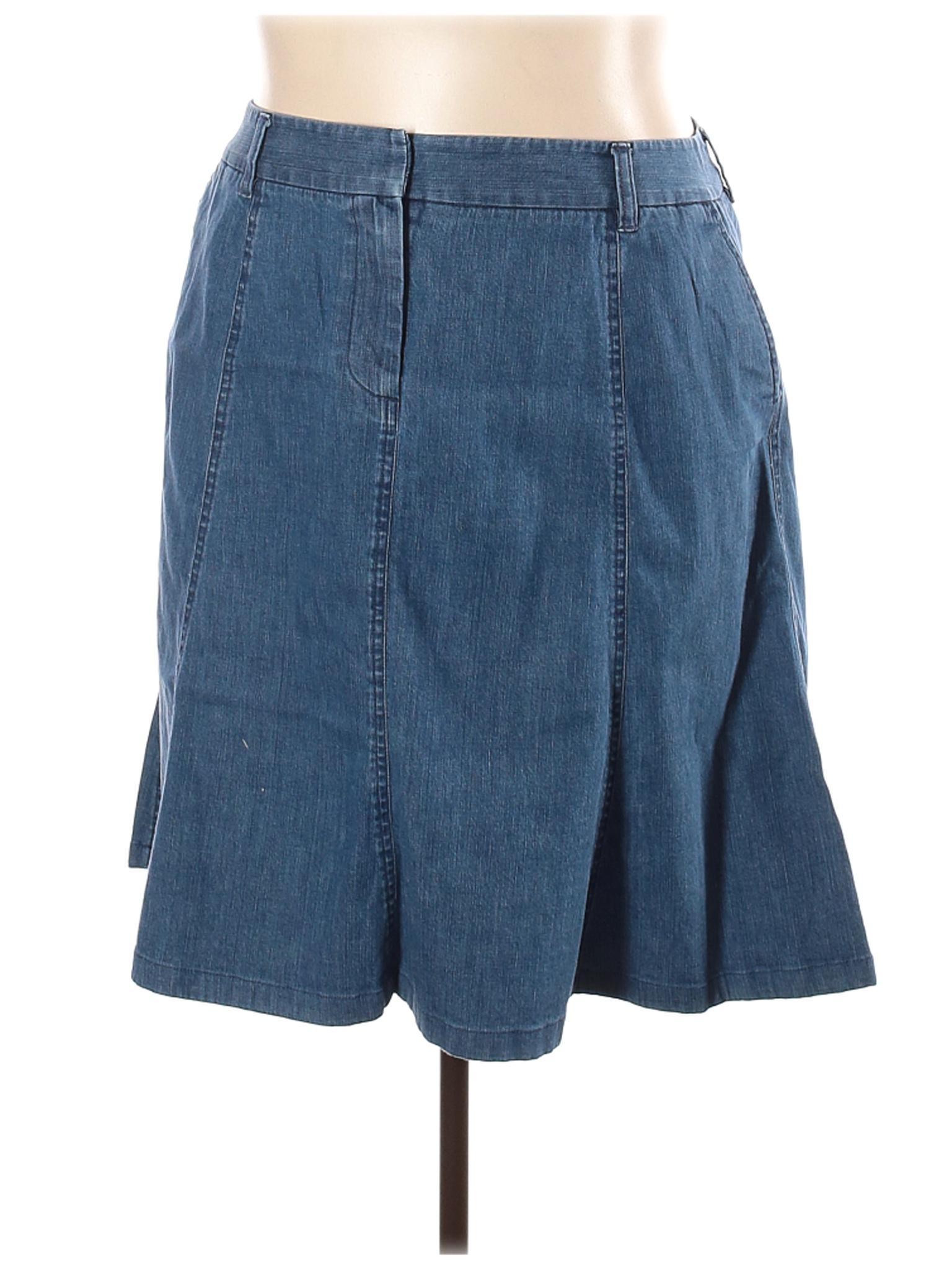 ll bean jean skirt