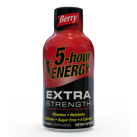 5-Hour Energy Extra Strength Energy Shot, Berry, 1.93 Fl Oz, 1