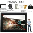 thumbnail image 3 of XHYHWYD 20ft Outdoor Free Standing Inflatable Projector Screen, 240 in with Air Blower, Black, 20FT-Dwarf foot, New, 3 of 11