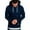 Navy, variant on Patlollav Mens Long Sleeve Autumn Winter Casual Sweatshirt Hoodies Tops Tracksuits