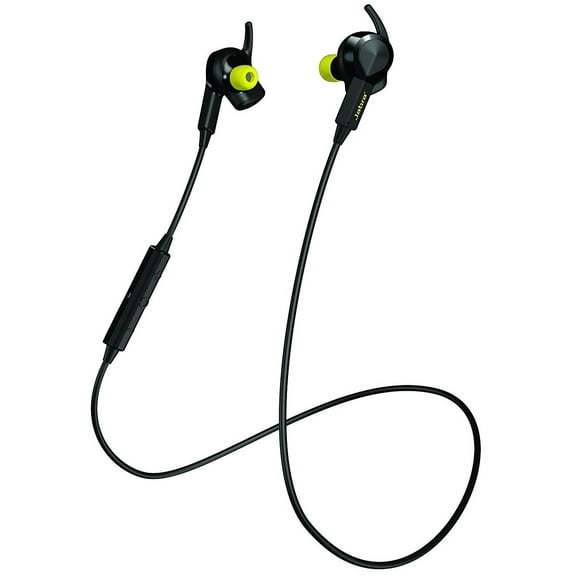 Jabra Sport Pulse Bluetooth Earphones with Heart Rate Monitor - Black