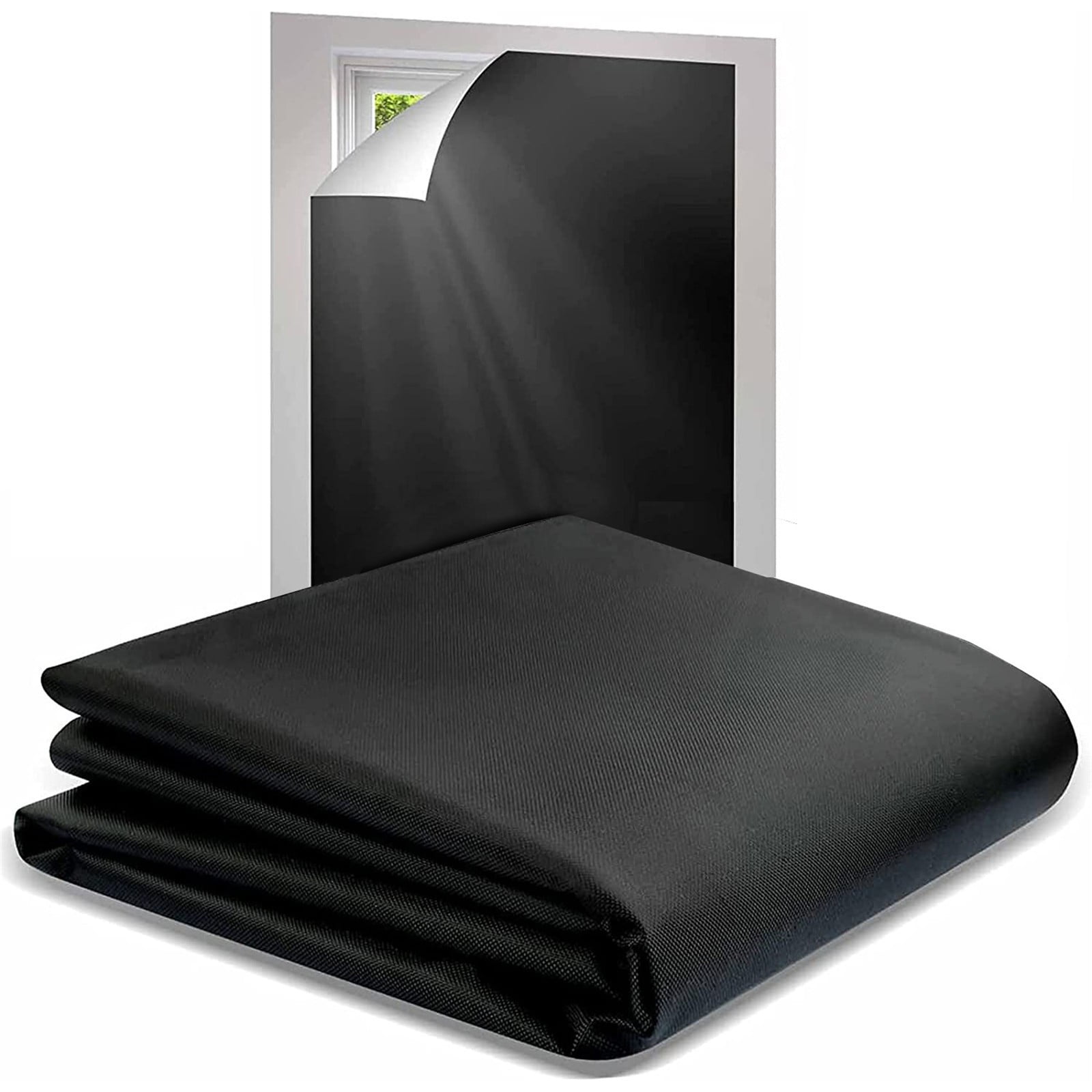 Xoxingysm Portable Blackout Curtains,Blackout Shades, Blackout Blinds,No Drill Window Shades Blackout Window Cover Temporary Blackout Shades Film for Windows Nursery Dorm Room Travel