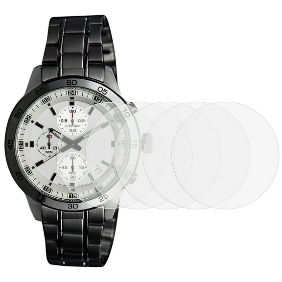 Uxcell 5 Pieces Watch Glass Screen Protectors 38mm Anti-Explosion Anti-scratch Soft PET Smartwatch Film
