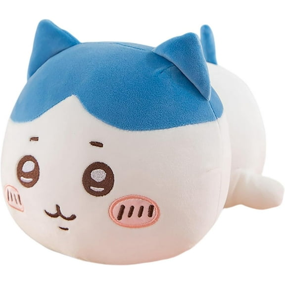 FlareFable Lovely Chiikawa Plush Toys, 11.81" Character Hachiware Stuffed Animals, Soft & Huggable Hachiware Plushies - Sleeping Companion, Home Decorations, Perfect Halloween Christmas Gifts