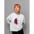 thumbnail image 2 of Pastell Music Is Joy Sweatshirt Women's -Ashvin Harrison Designs, Female Large, 2 of 4