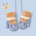 thumbnail image 2 of GPOECD Winter Gloves Baby Toddler Soft Thermal Lined Warm Mittens Cold Weather Outdoor Play, 2 of 4