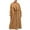 Camel, variant on Bellella Ladies Loose Overcoats Long Sleeve Notch Lapel Trench Coats Work Wool Pea Coat Blue 3XL
