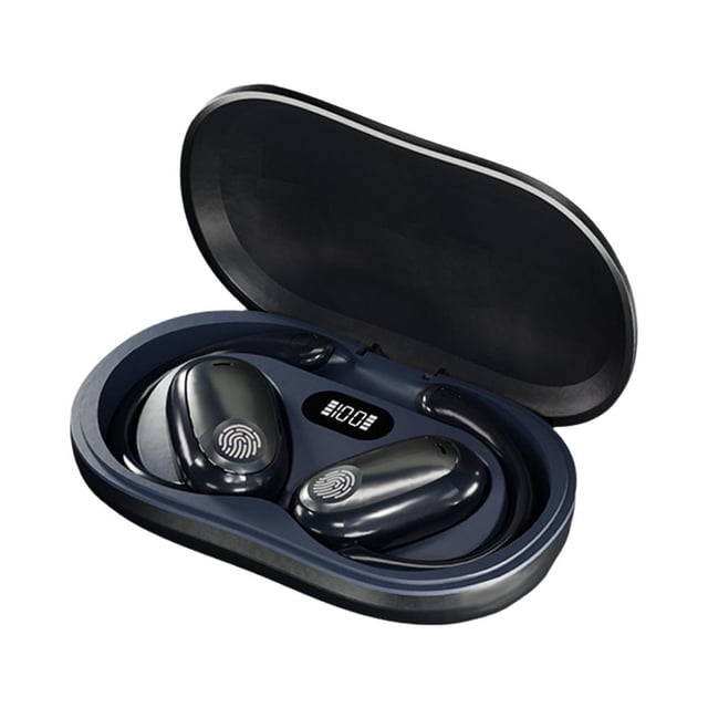 SGACAI Auriculares deportivos Bluetooth con orejas colgantes, auriculares deportivos Bluetooth 5.4 a prueba de agua ∞