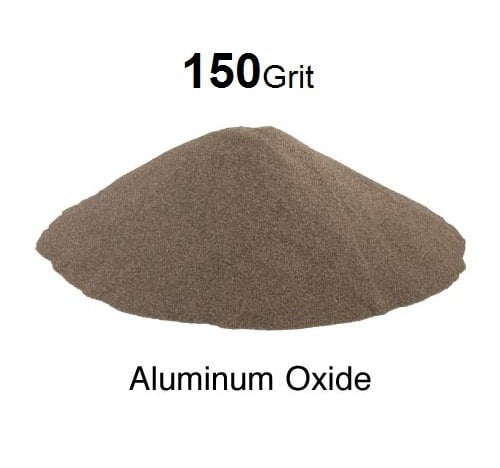 White Sand Blasting Abrasive Media Aluminum Oxide Coarse 24 Grit 25 LBS 
