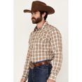 thumbnail image 2 of Cody James Men's Buck Off Plaid Print Long Sleeve Snap Western Shirt - CJSU24W73-BN, 2 of 4