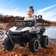 thumbnail image 2 of Carrito Eléctrico Infantil Tipo 4x4 con Control Remoto Blanco, 2 of 8