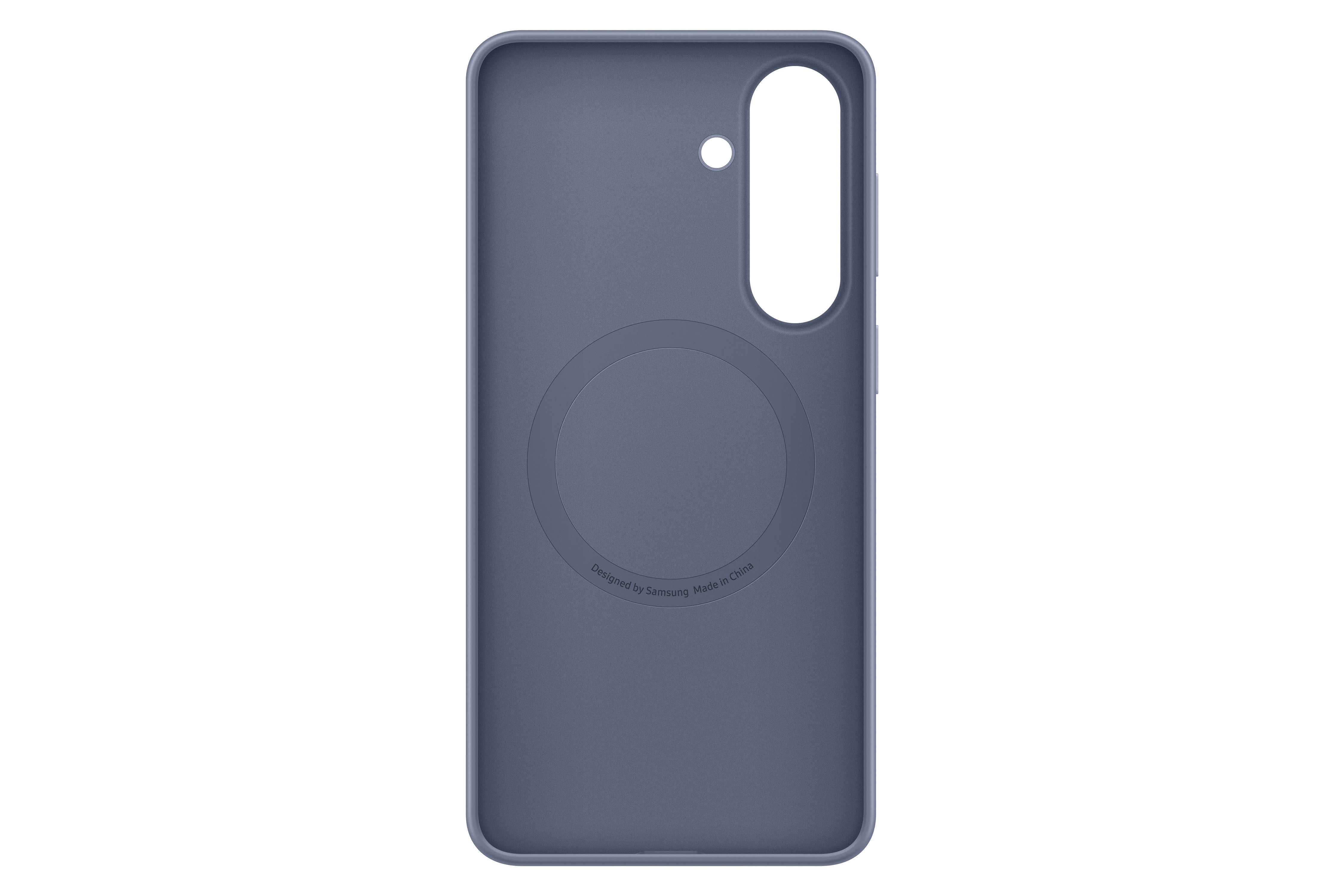 Samsung S26+ Silicone Magnet Phone Case, Blue Violet