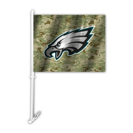 NFL Philadelphia Eagles Camo Car Flag