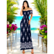 thumbnail image 2 of Vestido Maxi Casual Mujer Largo Cómodo Estilo Boho, 2 of 5